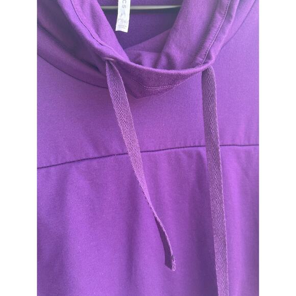 Fabletics Europa Yoga Pullover Sweatshirt hoodie Purple  XL - Picture 5 of 8